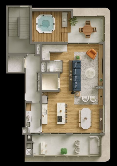 Apartamento à venda com 3 quartos, 136m² - Foto 42