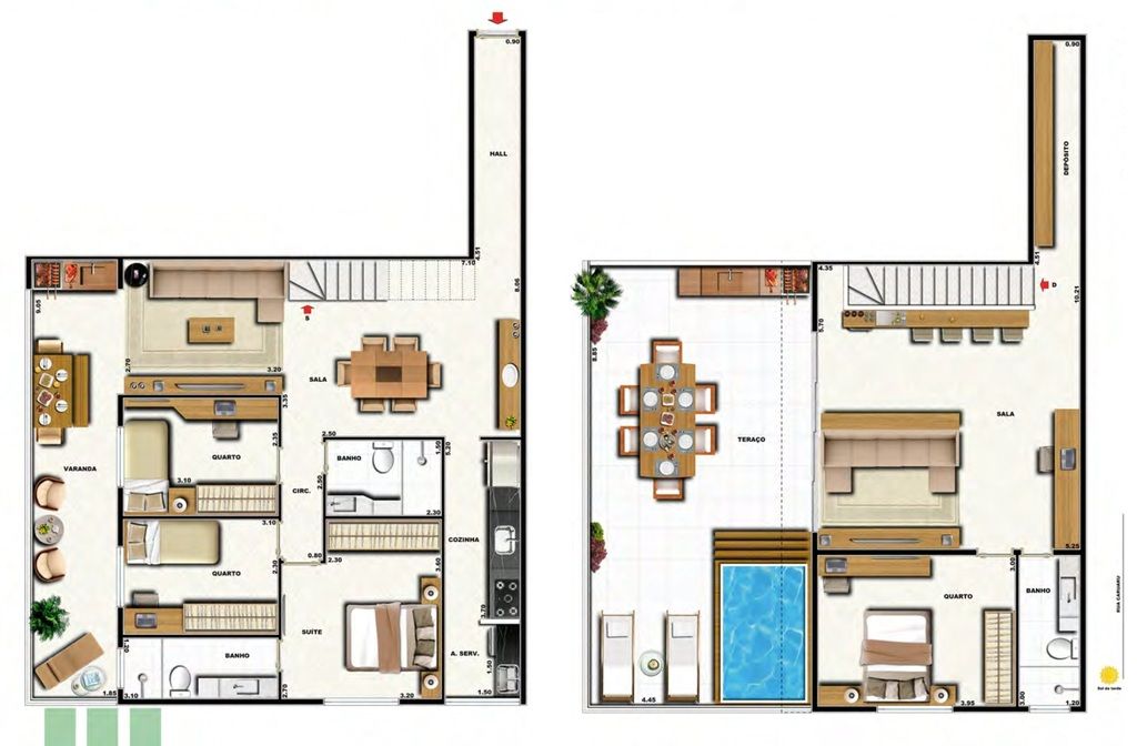 Apartamento à venda com 3 quartos, 129m² - Foto 28