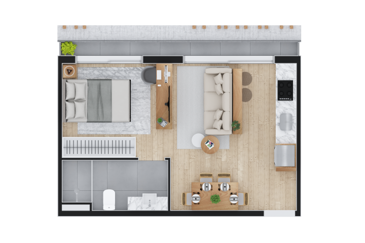 Apartamento à venda com 1 quarto, 3108m² - Foto 34