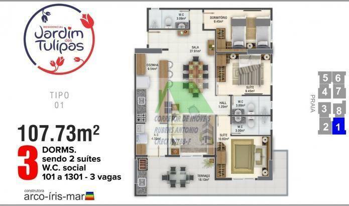 Apartamento à venda com 2 quartos, 80m² - Foto 26