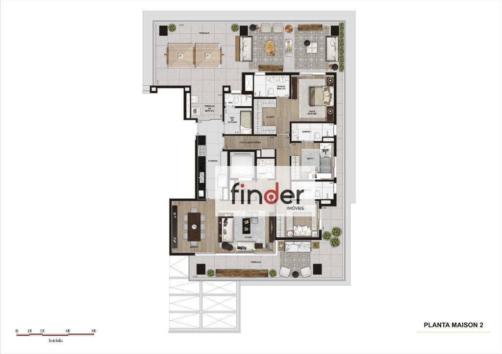 Apartamento à venda com 3 quartos, 181m² - Foto 28