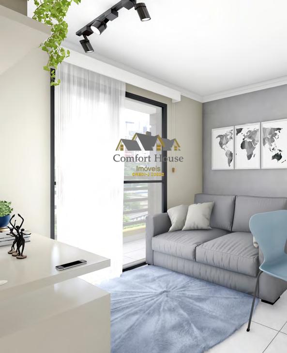 Apartamento à venda com 2 quartos, 45m² - Foto 2