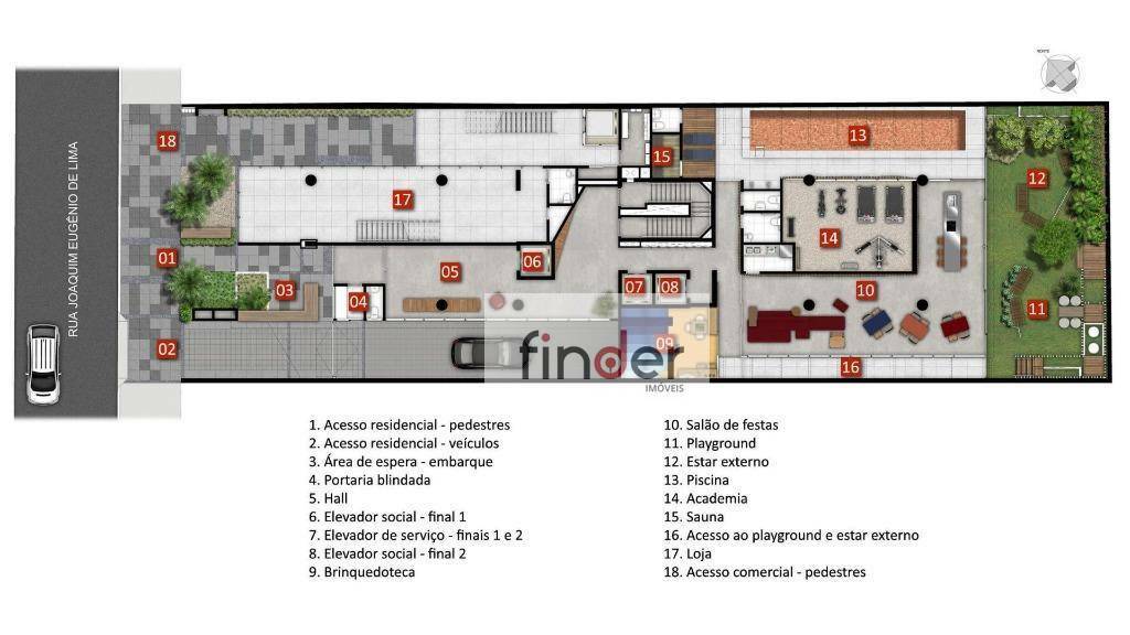 Apartamento à venda com 3 quartos, 145m² - Foto 61