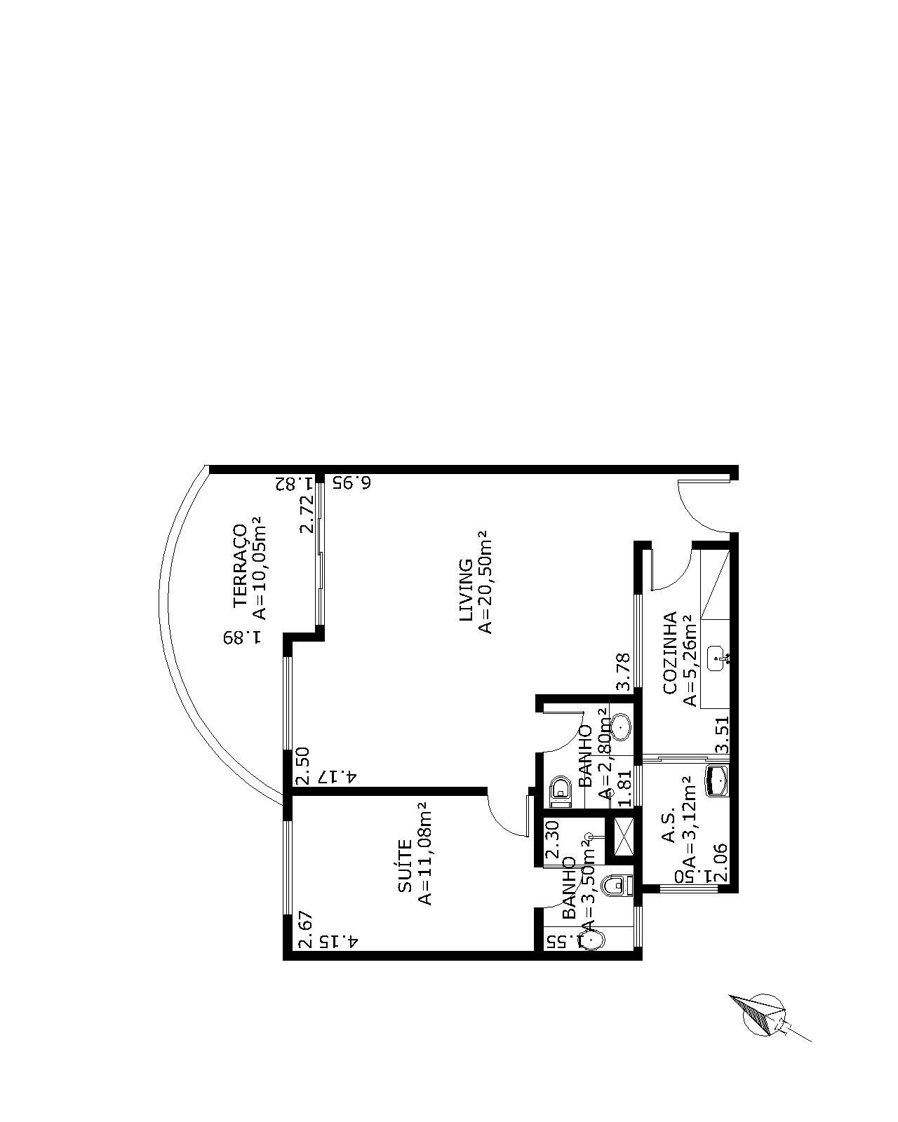 Apartamento à venda com 2 quartos, 69m² - Foto 13