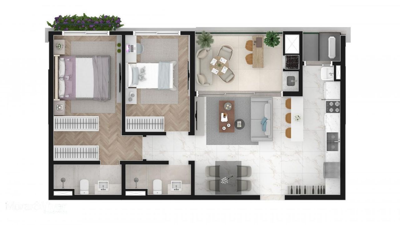 Apartamento à venda com 3 quartos, 118m² - Foto 59