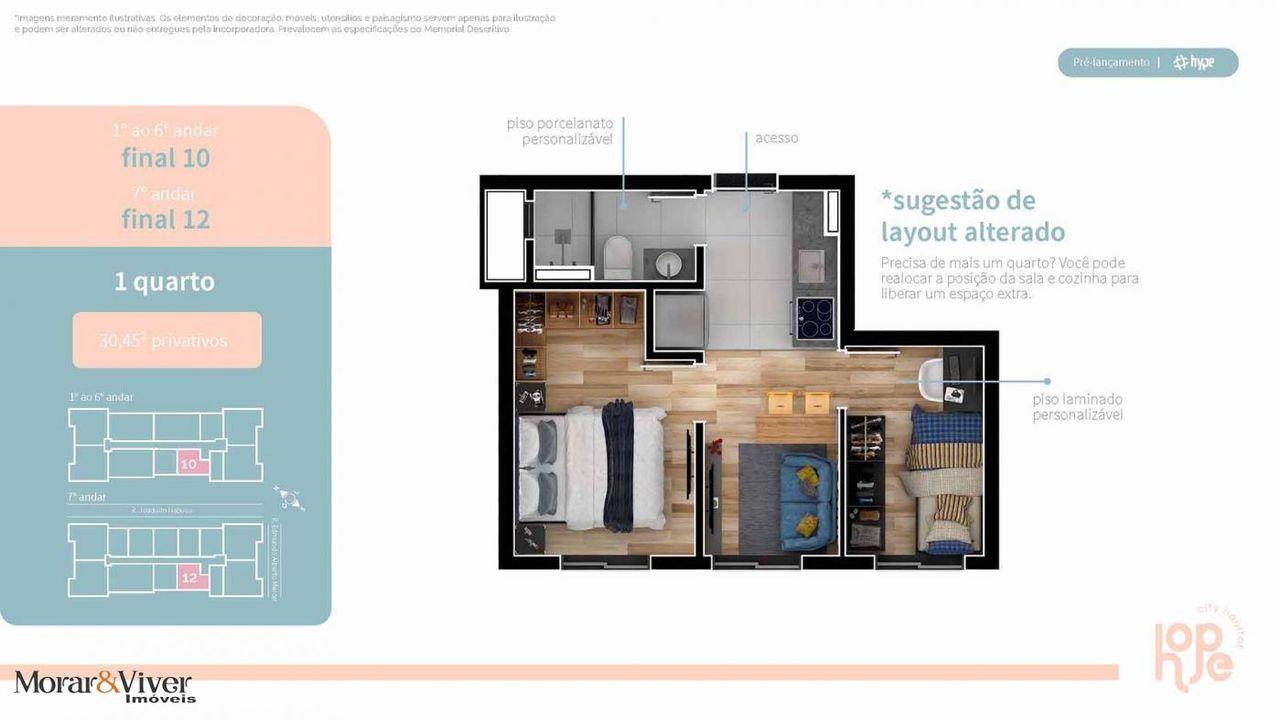 Apartamento à venda com 2 quartos, 52m² - Foto 32