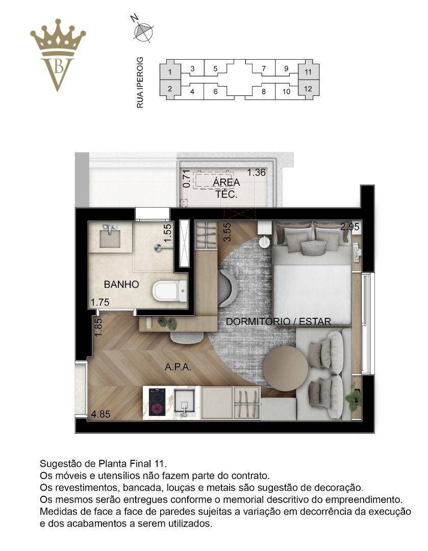 Apartamento à venda com 4 quartos, 156m² - Foto 19