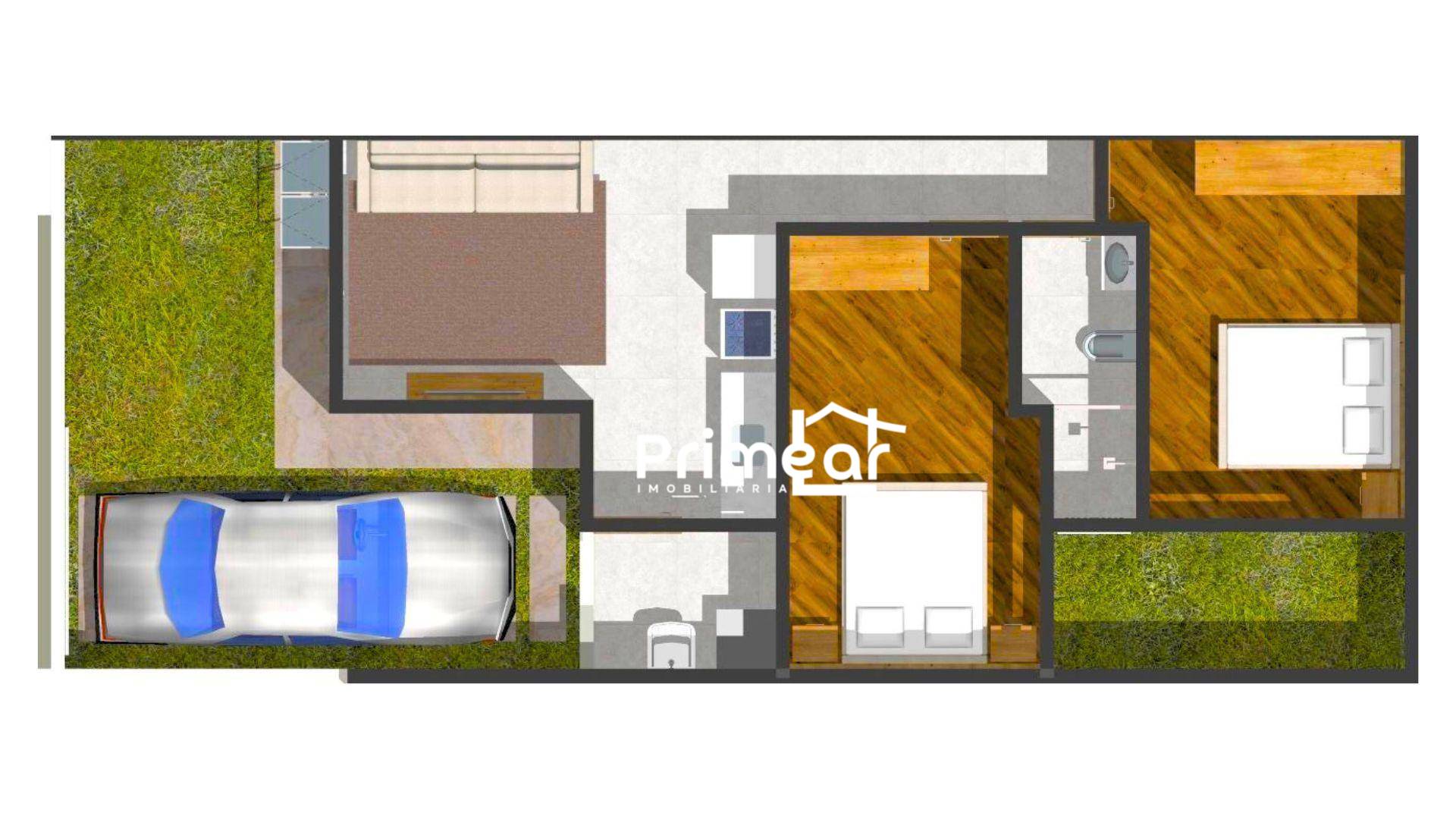 Casa de Condomínio, 2 quartos - Foto 5