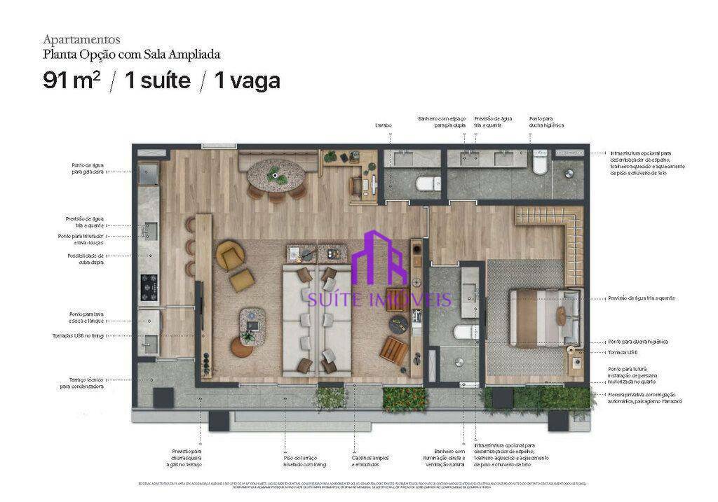 Apartamento à venda com 2 quartos, 76m² - Foto 33