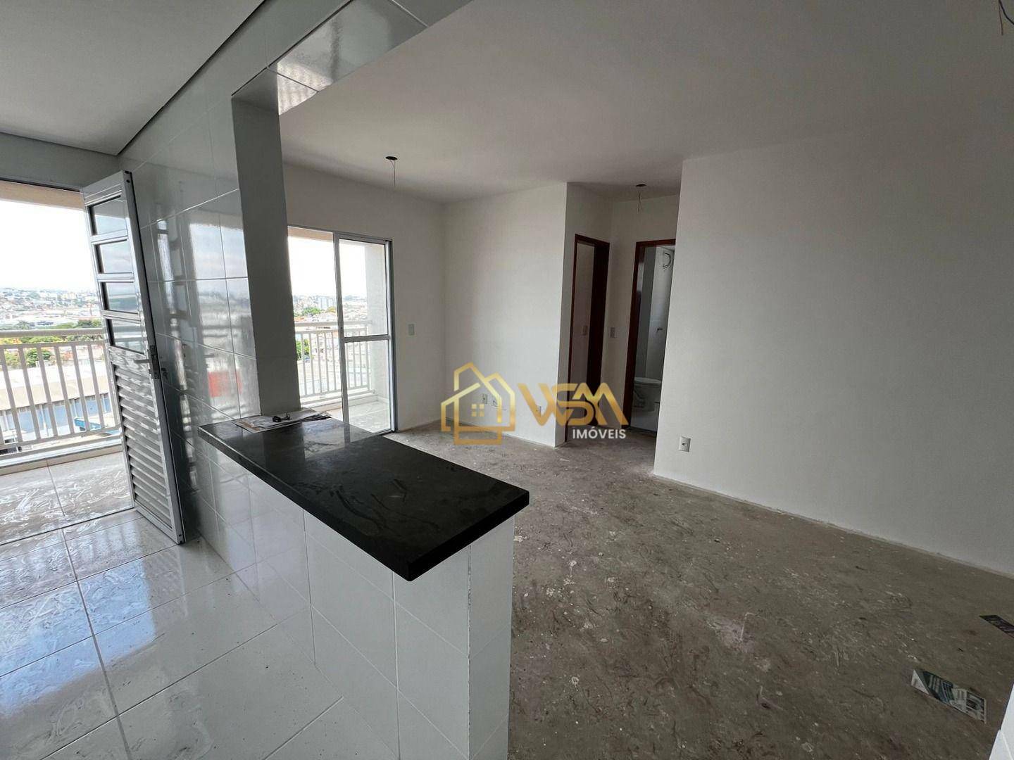 Apartamento à venda com 2 quartos, 58m² - Foto 2