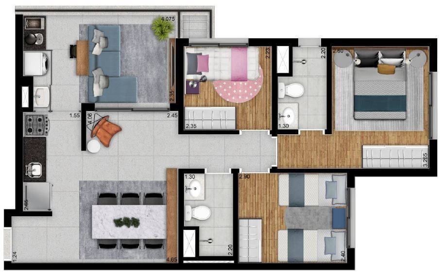 Apartamento à venda com 1 quarto, 38m² - Foto 30