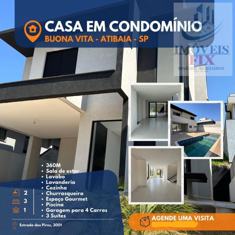 Casa de Condomínio à venda com 3 quartos, 360m² - Foto 1