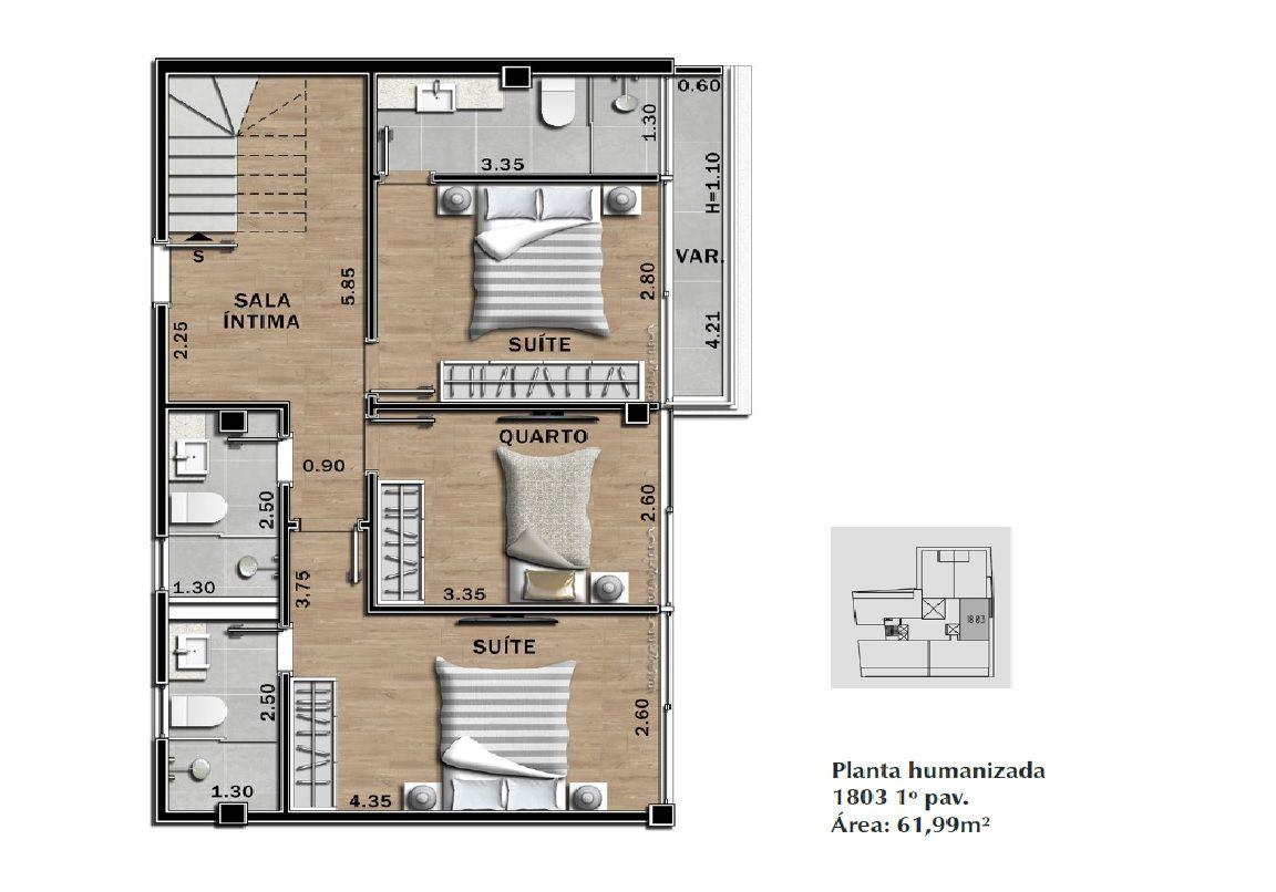 Cobertura à venda com 3 quartos, 168m² - Foto 13