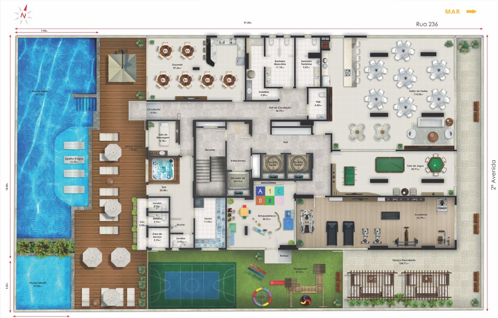 Apartamento à venda com 4 quartos, 137m² - Foto 20