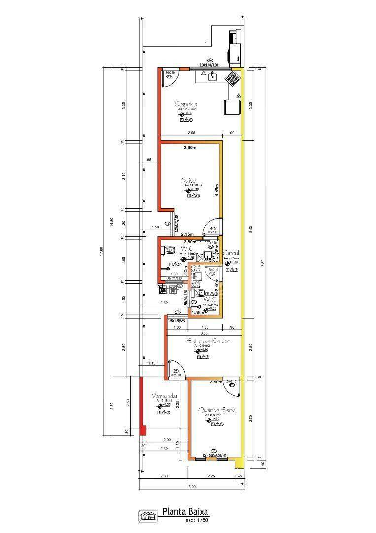 Casa à venda com 2 quartos, 74m² - Foto 4