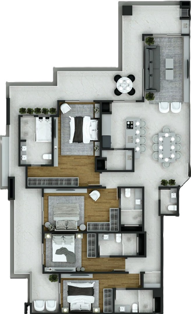 Apartamento à venda com 3 quartos, 123m² - Foto 43