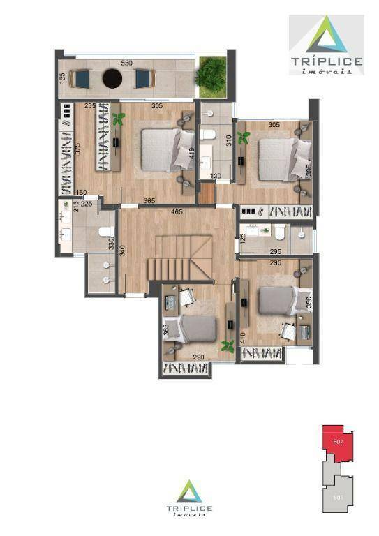 Cobertura à venda com 4 quartos, 220m² - Foto 2