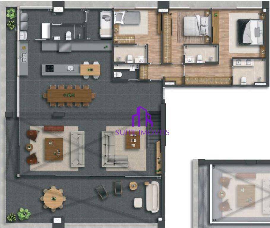 Loft à venda com 2 quartos, 137m² - Foto 14