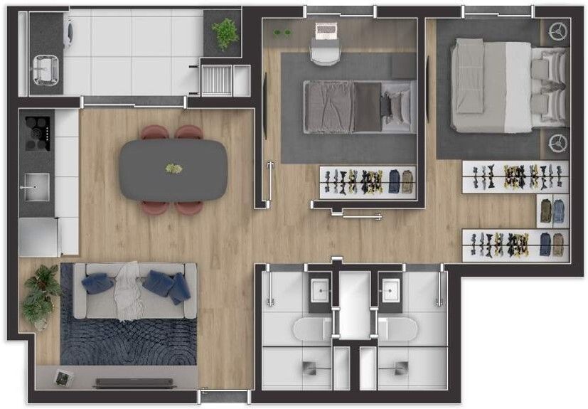 Apartamento à venda com 2 quartos, 62m² - Foto 31