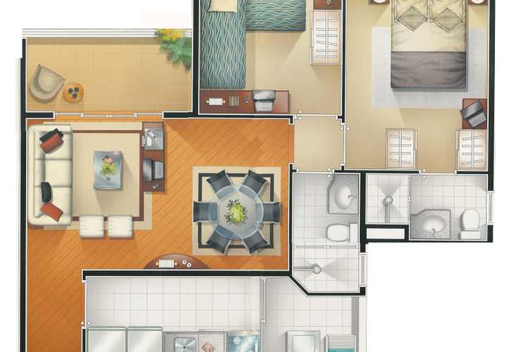 Apartamento à venda com 2 quartos, 55m² - Foto 8