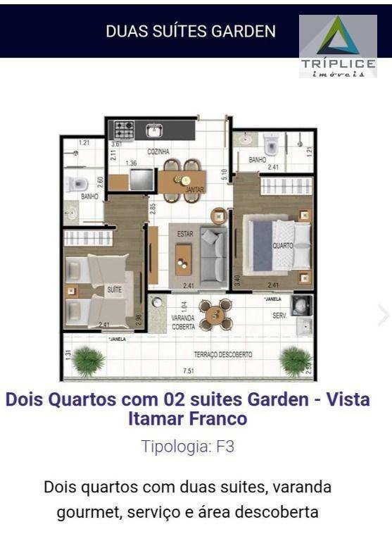 Apartamento à venda com 2 quartos, 43m² - Foto 59