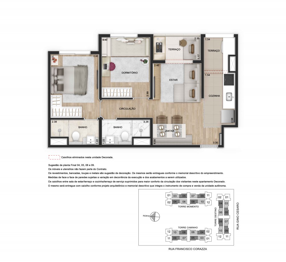 Apartamento à venda com 2 quartos, 50m² - Foto 21