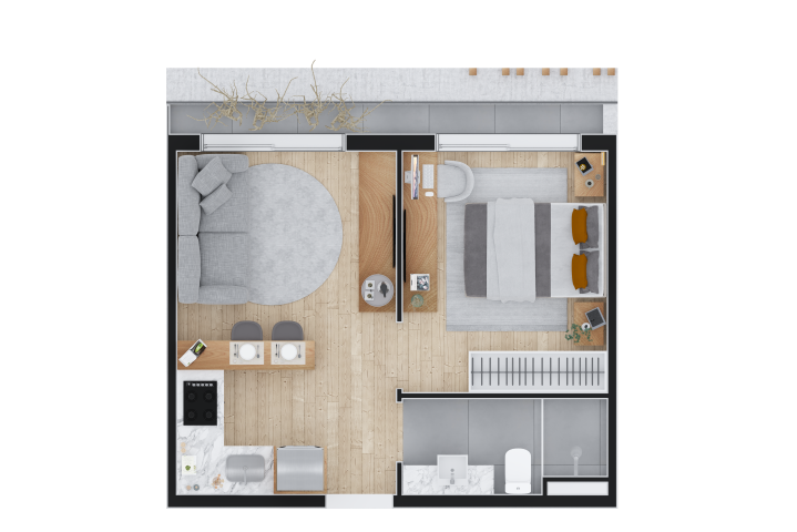 Apartamento à venda com 1 quarto, 3108m² - Foto 33