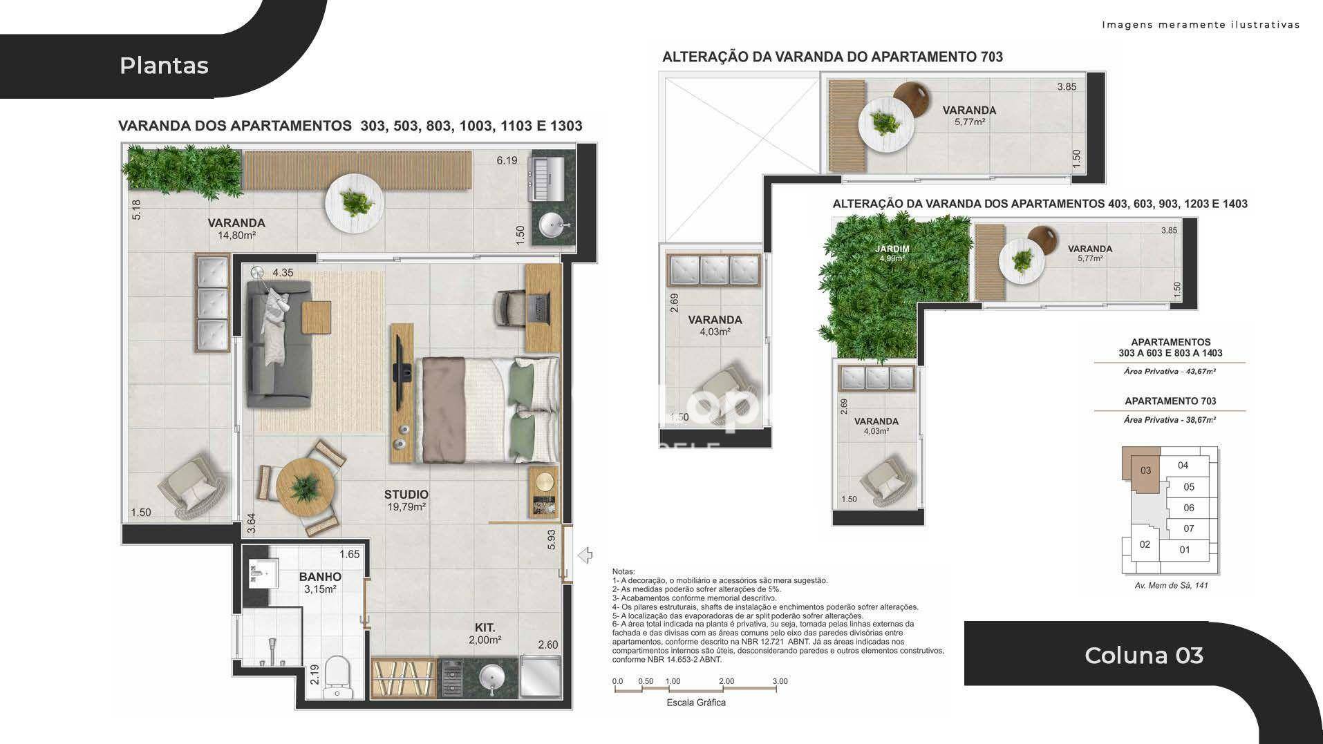 Cobertura à venda com 1 quarto, 72m² - Foto 15