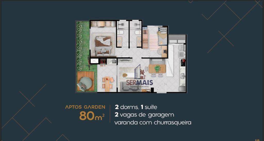 Apartamento à venda com 2 quartos, 60m² - Foto 19