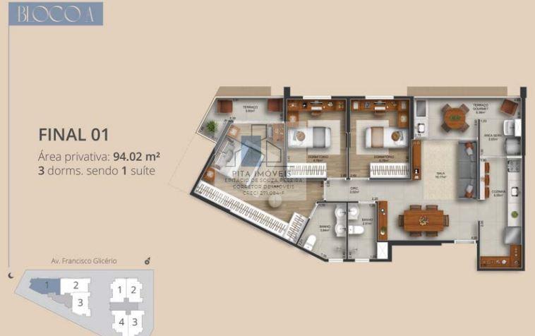 Apartamento à venda com 2 quartos, 86m² - Foto 29