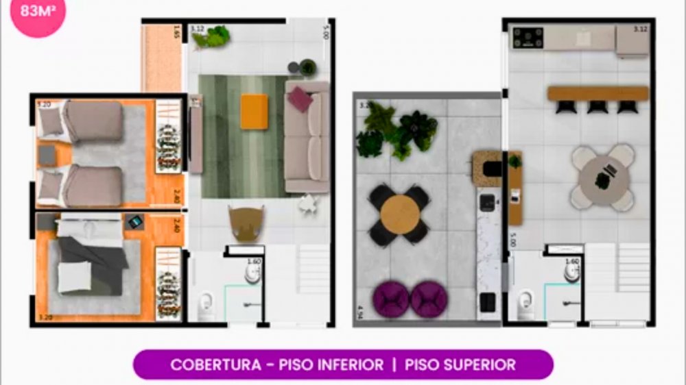 Apartamento à venda com 2 quartos, 42m² - Foto 18