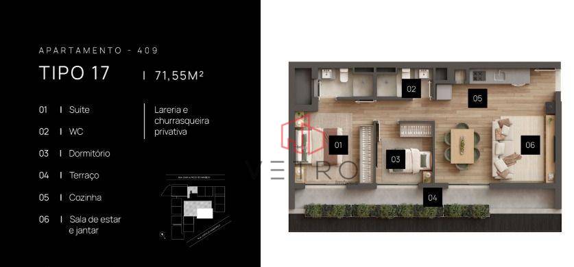 Apartamento, 2 quartos, 84 m² - Foto 4