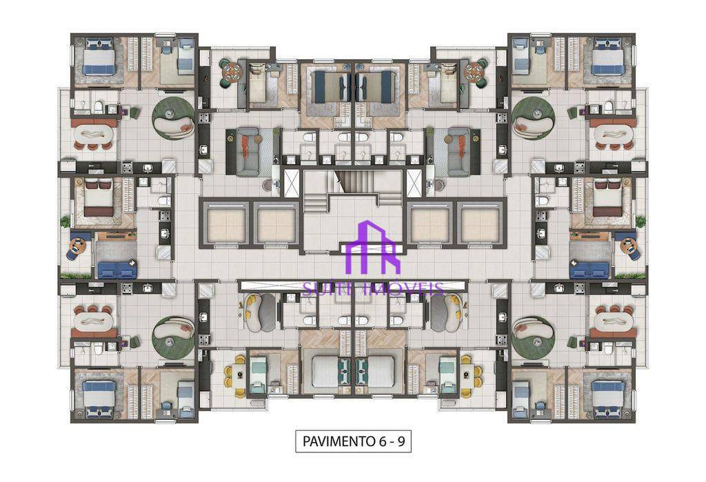 Apartamento à venda com 2 quartos, 44m² - Foto 49