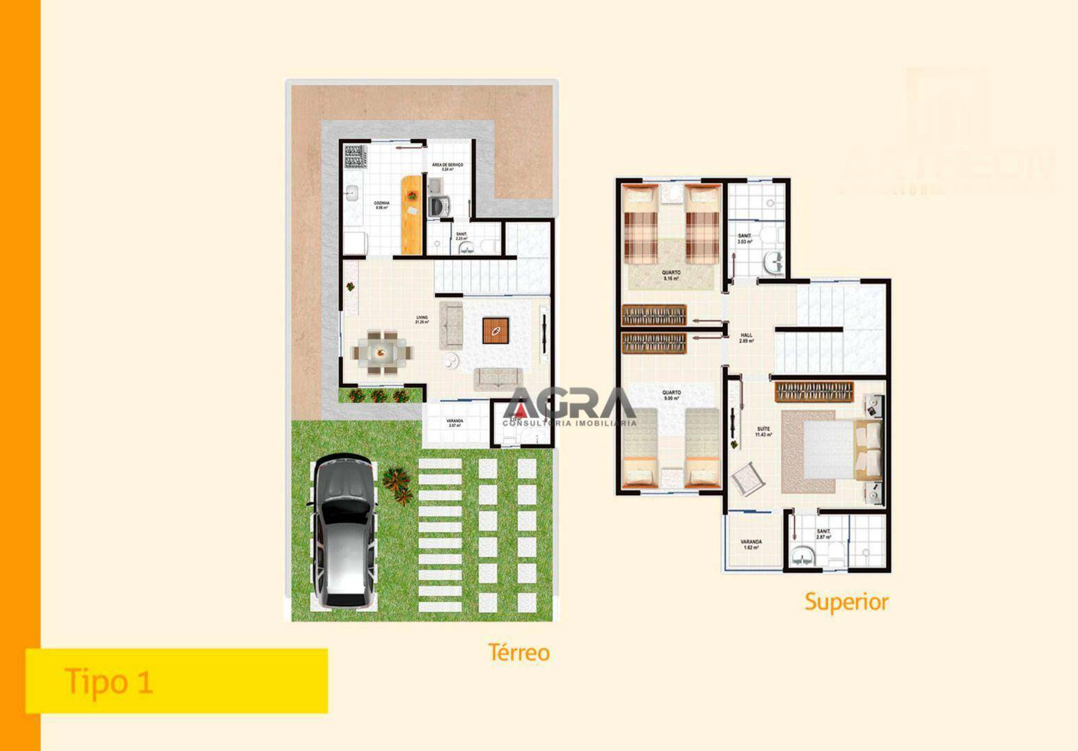 Casa de Condomínio à venda com 3 quartos, 98m² - Foto 8