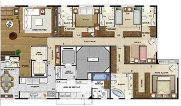 Apartamento à venda com 4 quartos, 277m² - Foto 7