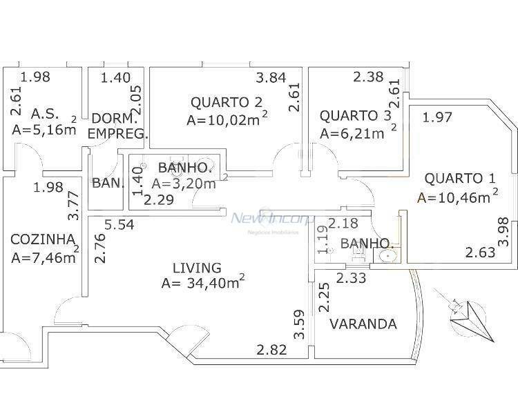 Apartamento à venda com 3 quartos, 93m² - Foto 31