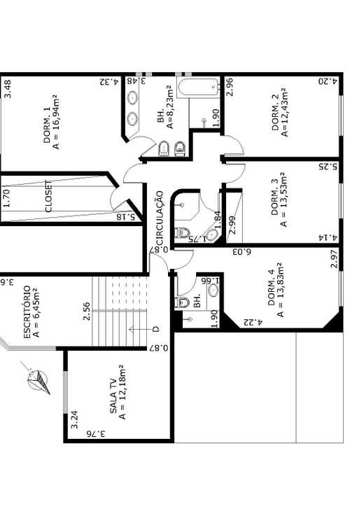 Apartamento à venda com 4 quartos, 300m² - Foto 7