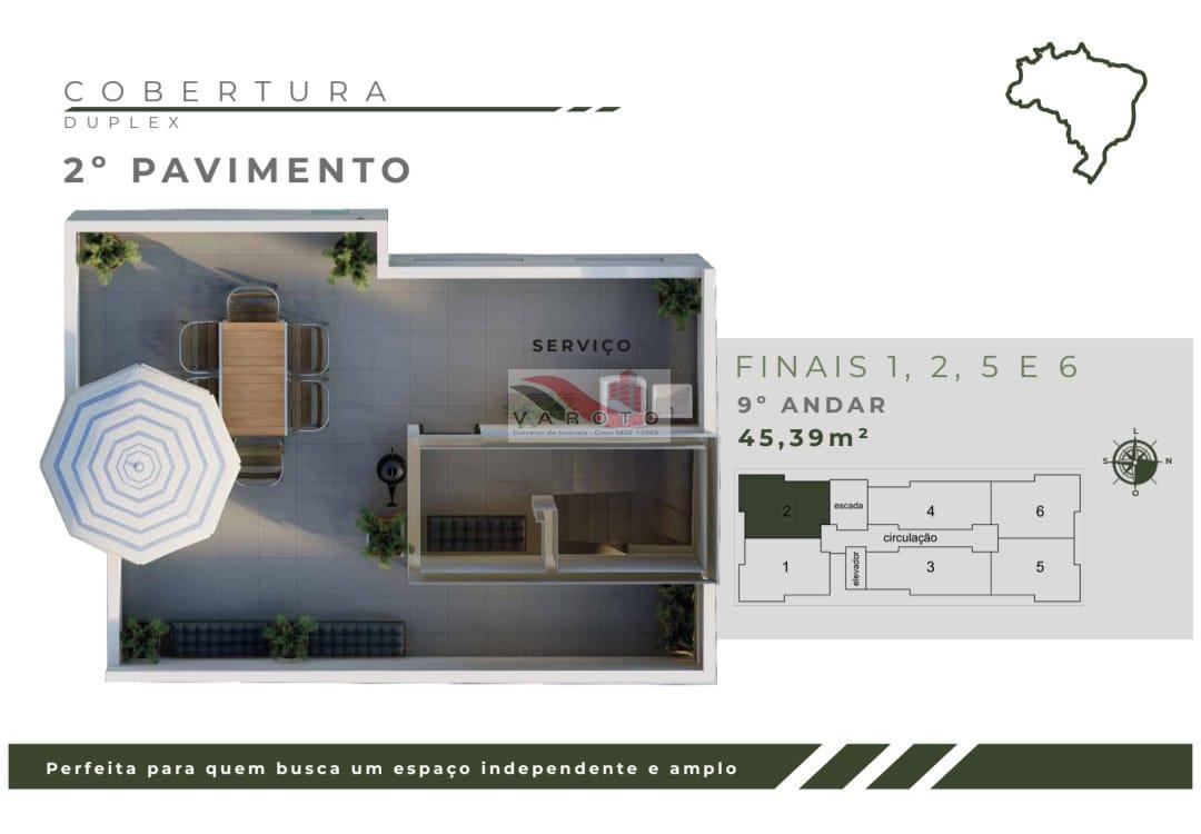 Apartamento à venda com 2 quartos, 60m² - Foto 20