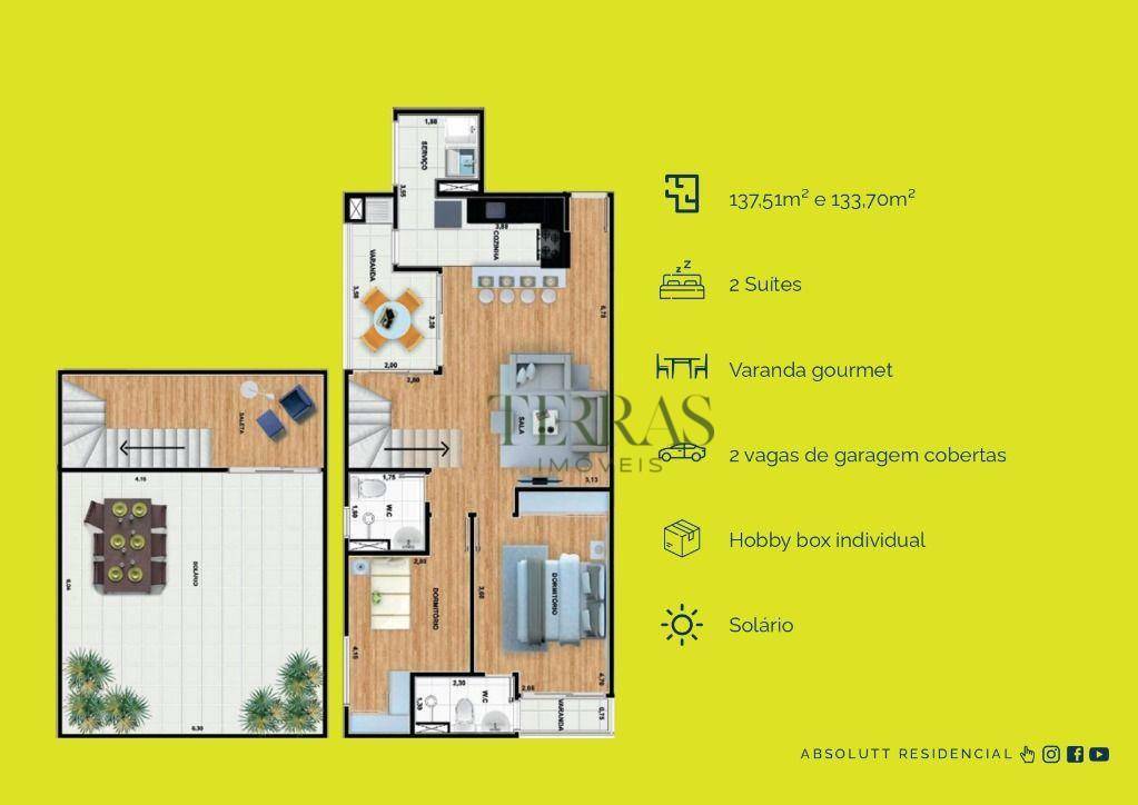 Apartamento à venda com 2 quartos, 96M2 - Foto 7