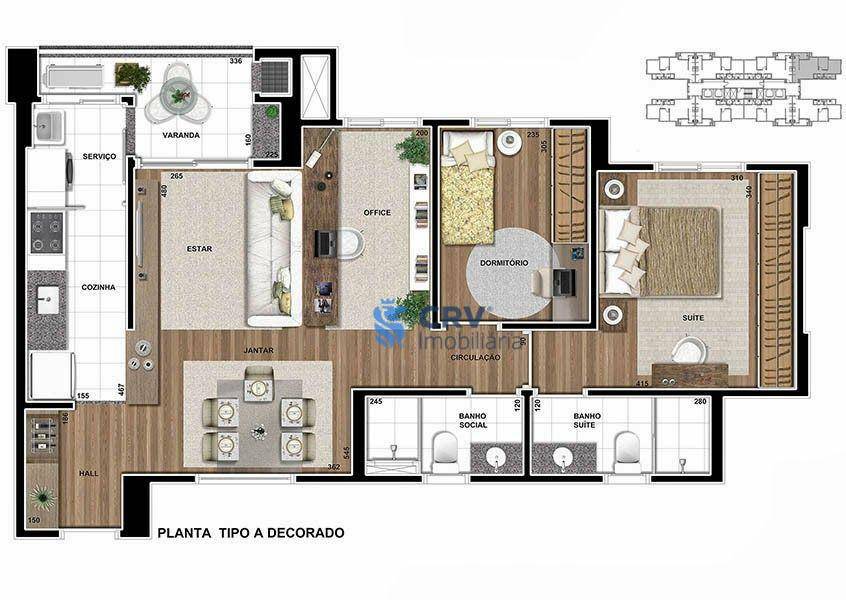 Apartamento à venda com 2 quartos, 75m² - Foto 32