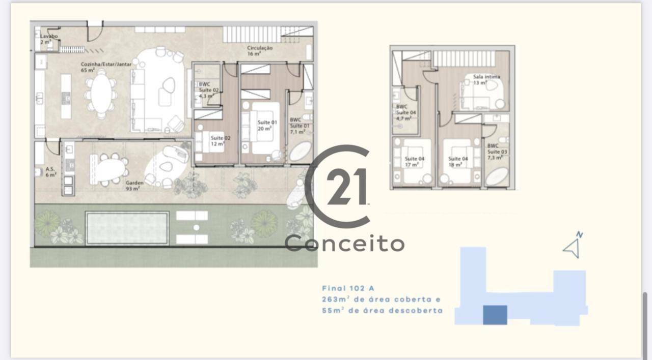 Apartamento à venda com 4 quartos, 320m² - Foto 24