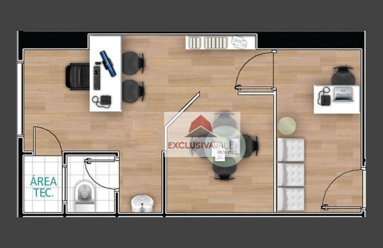 Conjunto Comercial-Sala à venda, 27m² - Foto 5