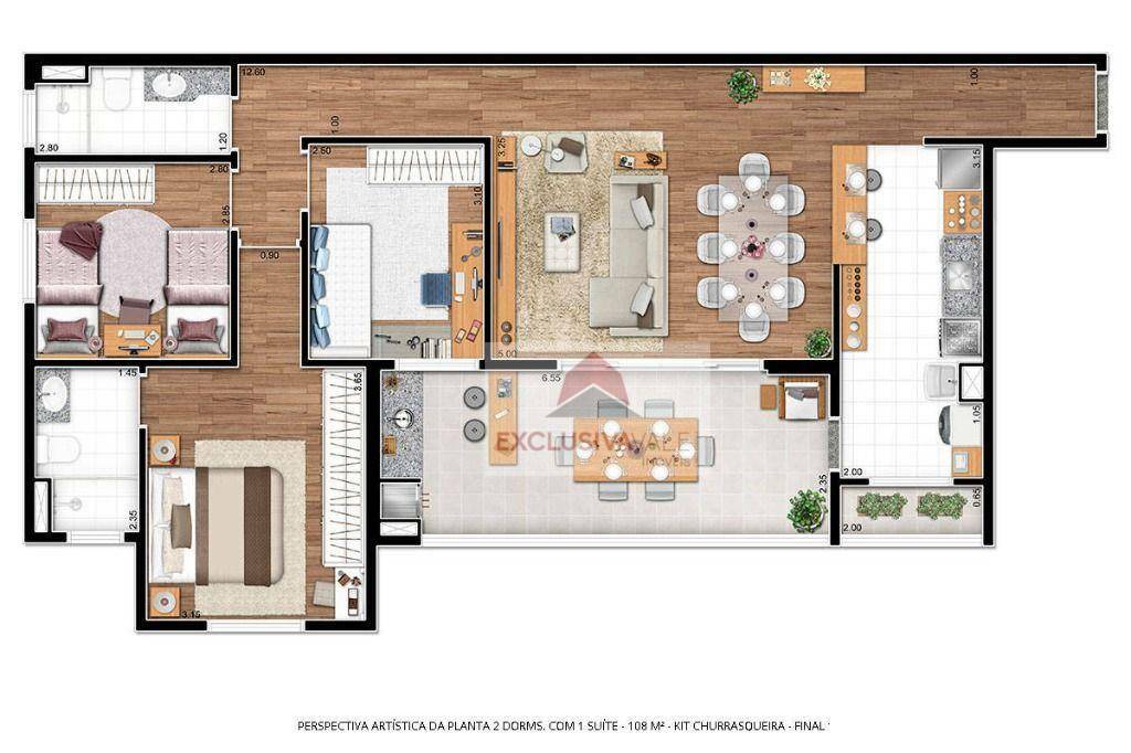 Apartamento à venda com 3 quartos, 81m² - Foto 44