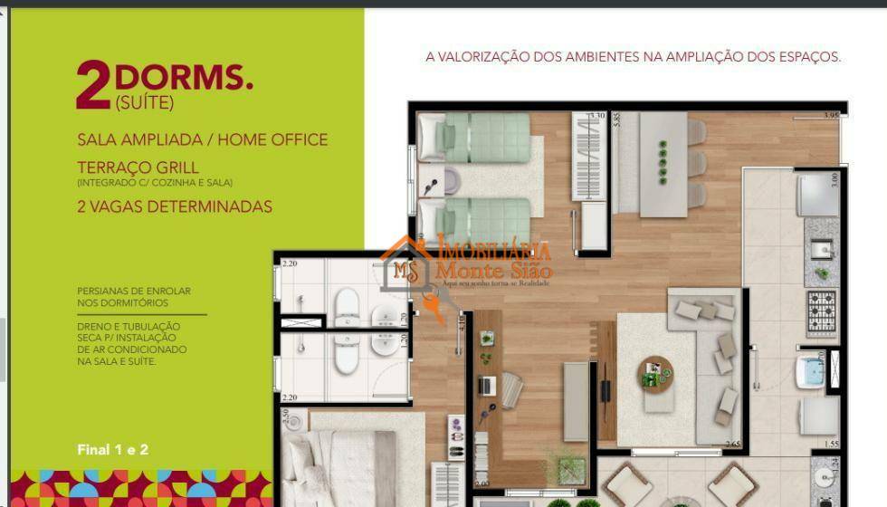 Apartamento à venda com 2 quartos, 45m² - Foto 21