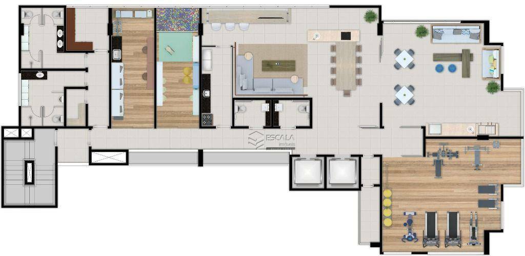 Apartamento à venda com 1 quarto, 37m² - Foto 31