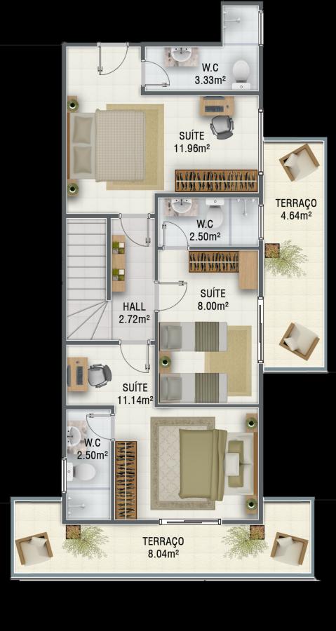 Apartamento à venda com 2 quartos, 68m² - Foto 12