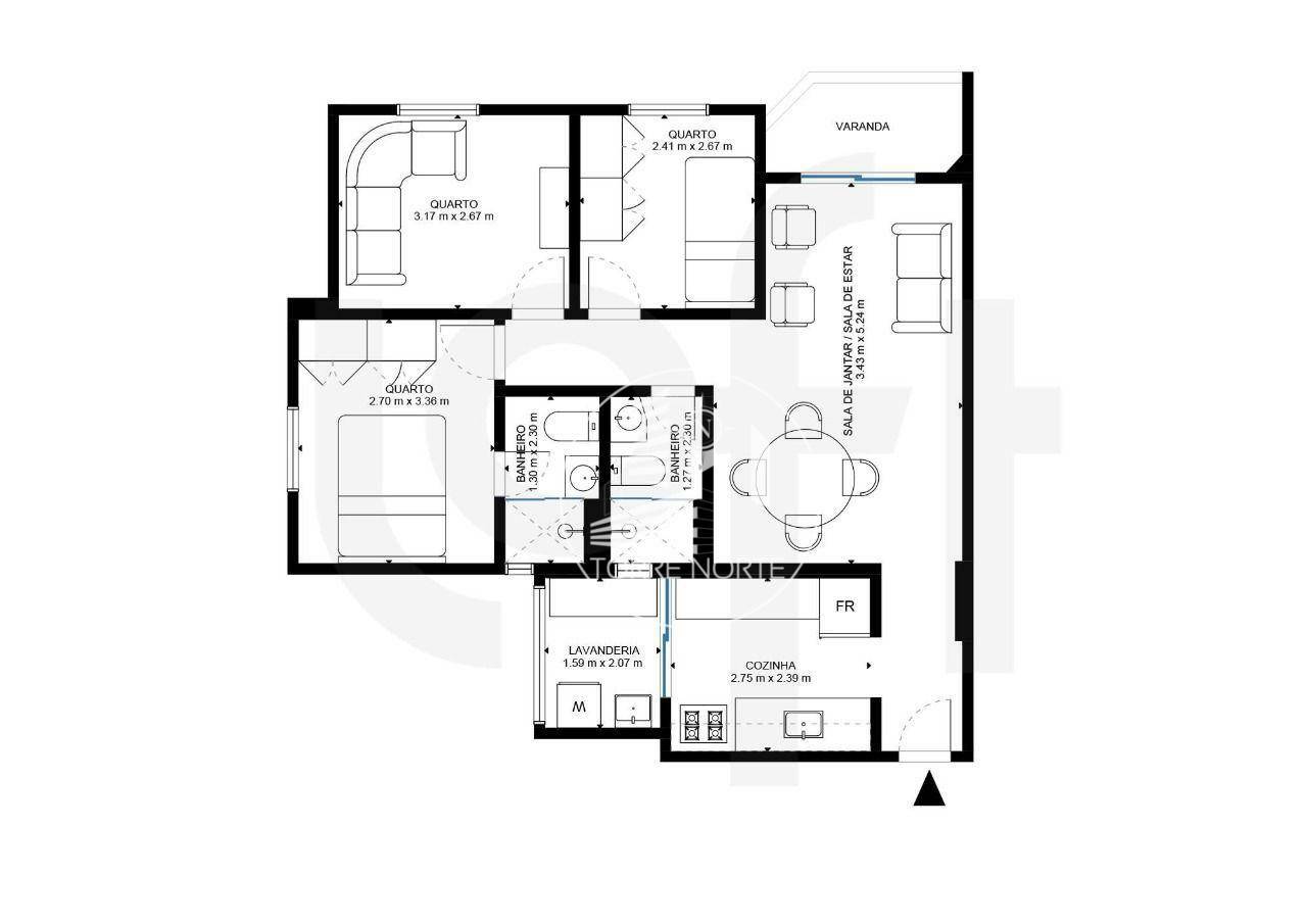 Apartamento à venda com 3 quartos, 72m² - Foto 16