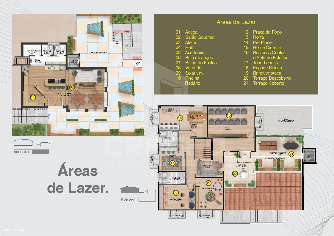 Apartamento à venda com 2 quartos, 61m² - Foto 21