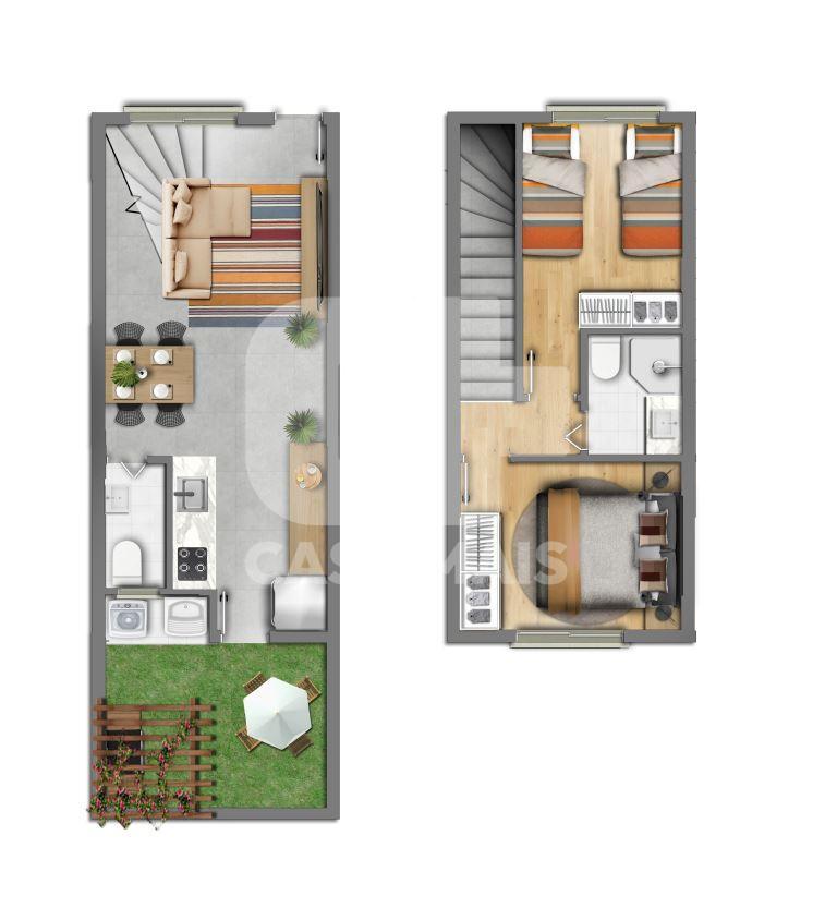 Casa à venda com 2 quartos, 50m² - Foto 9