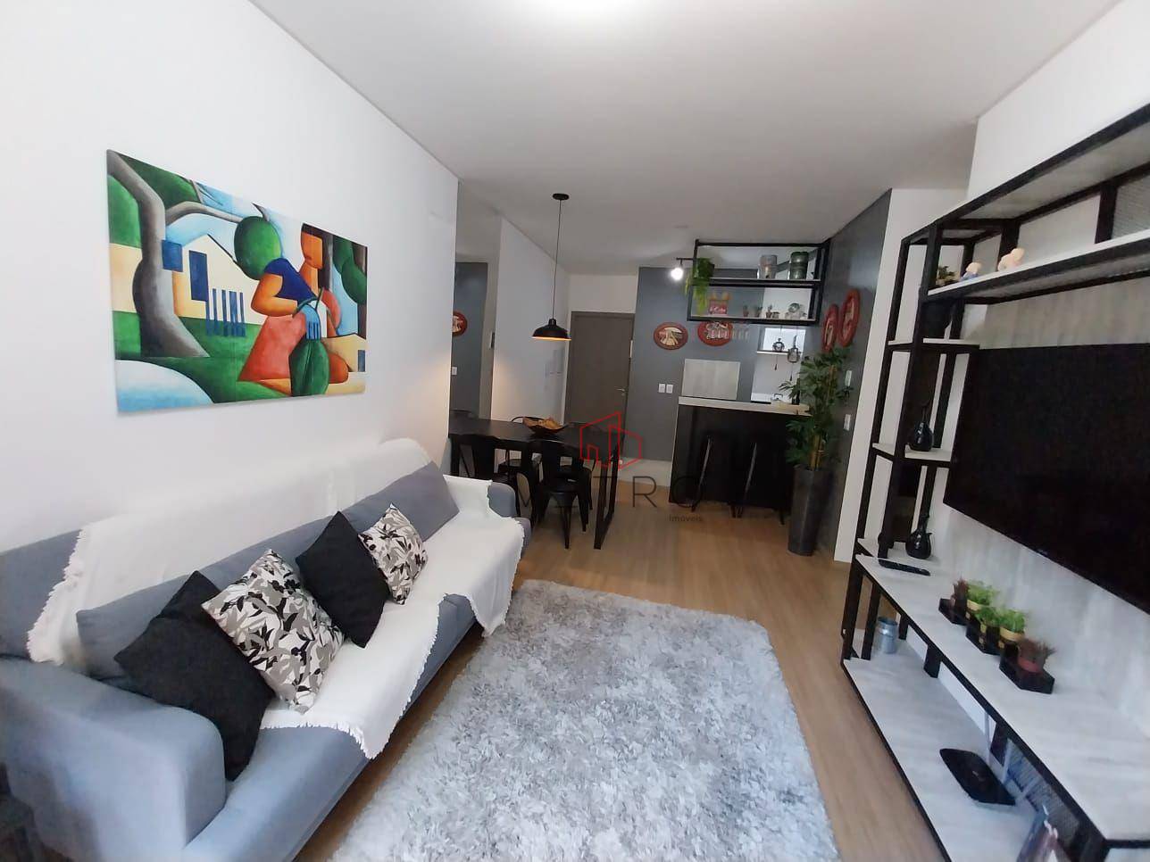 Apartamento à venda com 1 quarto, 52m² - Foto 2